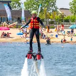 Lüks kamp alanı Glamping Betuwestrand Beesd